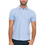 Bert Short Sleeve Polo // Blue (3XL)