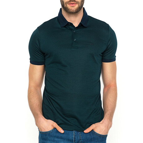 Marquise Short Sleeve Polo // Navy (S)