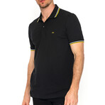 Derek Short Sleeve Polo // Black (2XL)