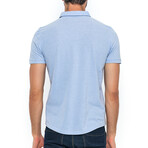Bert Short Sleeve Polo // Blue (3XL)