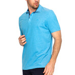 Remi Short Sleeve Polo // Turquoise (S)