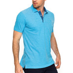 Remi Short Sleeve Polo // Turquoise (S)