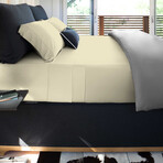 SHEEX Essential Performance Sheet Set // Cream (King/Cal King)