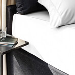 SHEEX Essential Performance Sheet Set // Bright White (King/Cal King)