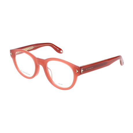 Givenchy // Unisex GV-0037/F Oval Optical Frames // Red