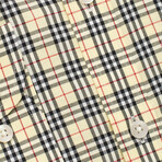 Checkered Button-Up Shirt // Yellow + Black (L)