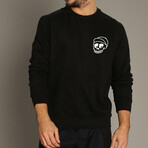 Skull Cap Sweatshirt // Black (S)