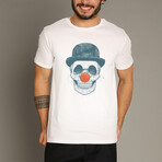 Dead Clown T-Shirt // White (2XL)