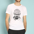 Walter White T-Shirt // White (2XL)