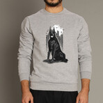 Doberman Sweatshirt // Gray (XL)