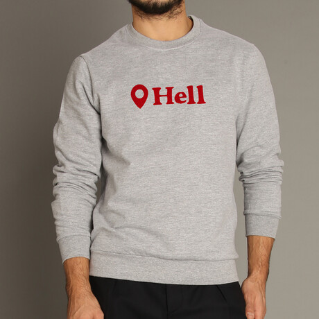 Hell Sweatshirt // Gray (S)