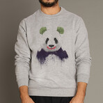 Joker Panda Sweatshirt // Gray (L)
