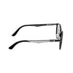 Cetus // Titanium Polarized Sunglasses // Black Frame + Gold Lens