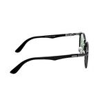 Cetus Polarized Sunglasses // Gunmetal Frame + Blue Lens
