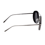 Barlow // Titanium Polarized Sunglasses // Gunmetal Frame + Black Lens