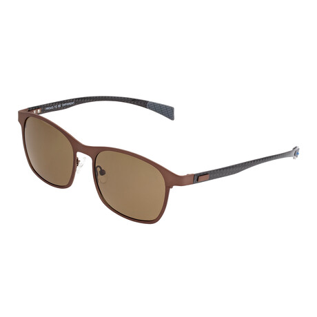 Halley Polarized Sunglasses // Brown Frame + Brown Lens (Black Frame + Red-Yellow Lens)