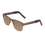 Hypnos // Titanium Polarized Sunglasses // Brown Frame + Brown Lens