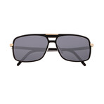 Retrograde Polarized Sunglasses // Black Frame + Black Lens