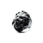 Lion Ring // Black (5)