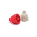 Beanie // Bottle Stoppers // Set of 2 (Blue & Grey)
