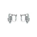 Platinum Diamond Earrings // Pre-Owned