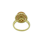 18k Yellow Gold Diamond Ring // Ring Size: 6.5 // Pre-Owned