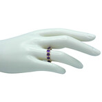 14k Yellow Gold Amethyst Ring // Ring Size: 7 // Pre-Owned