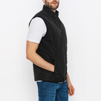 Lightweight Puffer Vest // Black (3XL)