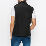 Lightweight Puffer Vest // Black (L)