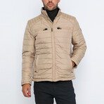 Aiden Classic Puffer Jacket // Tan (S)