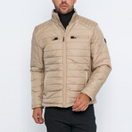 Aiden Classic Puffer Jacket // Tan (S)