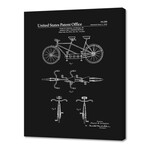Tandem Bicycle Patent (10"H x 8"W x 0.75"D)