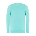 Rory V-Neck Pullover Sweater // Mint (2XL)