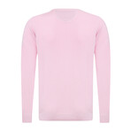 Jorge Round Neck Pullover Sweater // Light Pink (XL)
