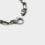Basic Link Bracelet No.2 // Silver (6.7"L)