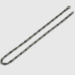 Fleurdelis Basic Necklace // Silver (19.7"L)