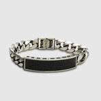 Black Pave M.S Bracelet (6.7"L)