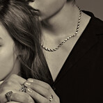 Basic Link Necklace No.2 (19.7”L)