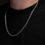 Basic Link Necklace No.2 (19.7”L)