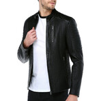 Zig Leather Jacket V1 // Black (XS)
