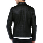 Zig Leather Jacket V1 // Black (M)