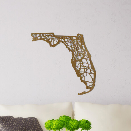 Florida Oak Map