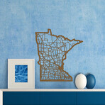 Minnesota Oak Map