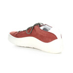 SEPA355FLY Sneaker // Bordeaux + Off White (EU Size 43)