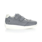 LECK732FLY Velcro Sneaker // Blue Gray + Off White (EU Size 40)