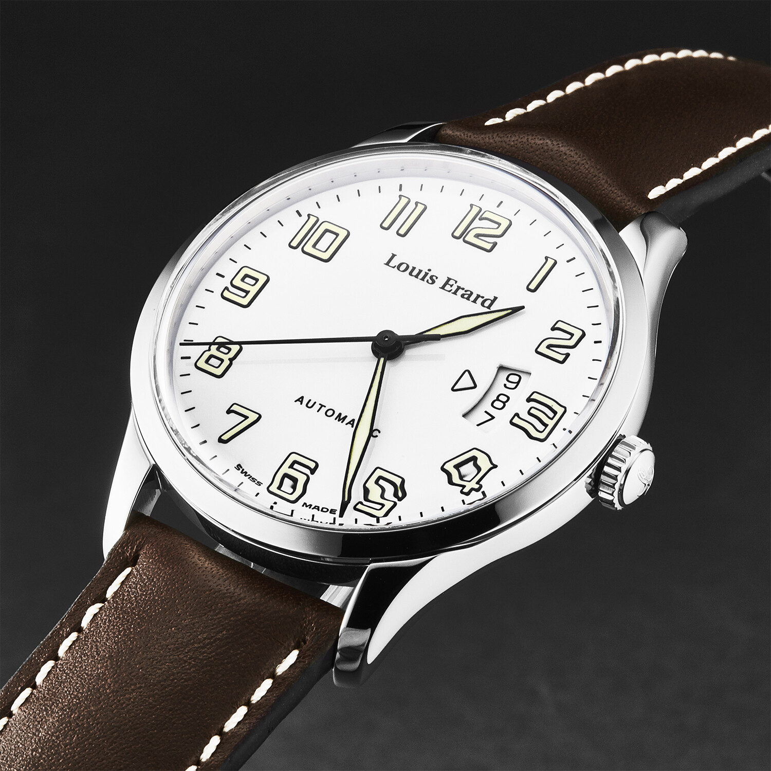 Louis Erard Heritage Automatic // 69297AA01.BVA07 - Versatile Timepieces -  Touch of Modern