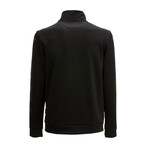 Aldo Half-Zip Pullover // Black (Large)