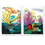 Coral Reef Life Diptych