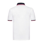 Capri Short Sleeve Polo Shirt // White (L)