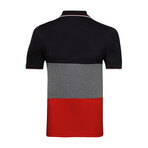 Hamburg Short Sleeve Polo Shirt // Black (XL)